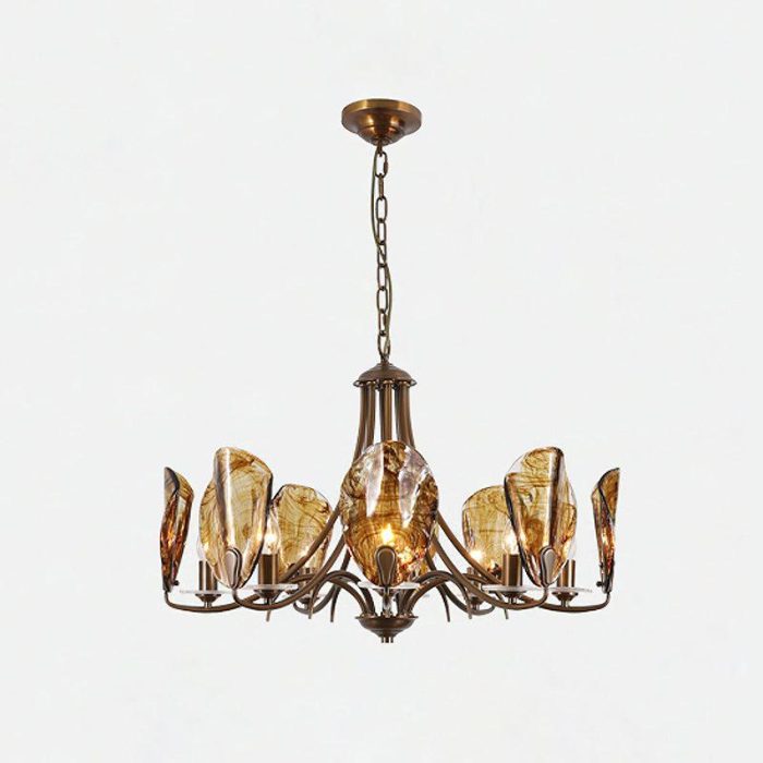Amber Shell Chandelier - Image 11