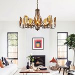 Amber Shell Chandelier - Image 5