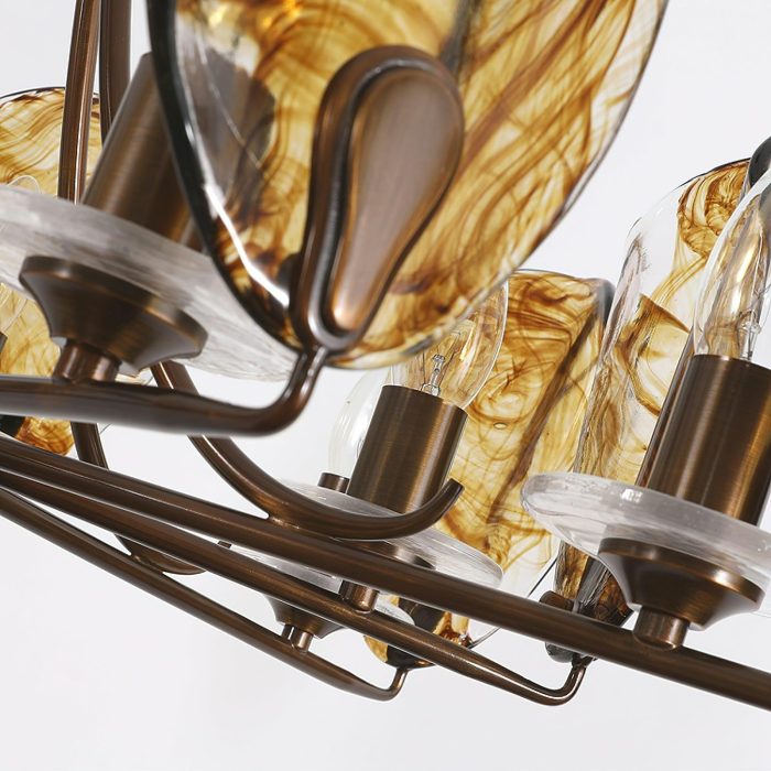 Amber Shell Chandelier - Image 10