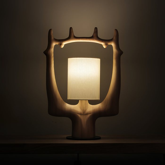 Antler Ring Table Lamp - Image 7