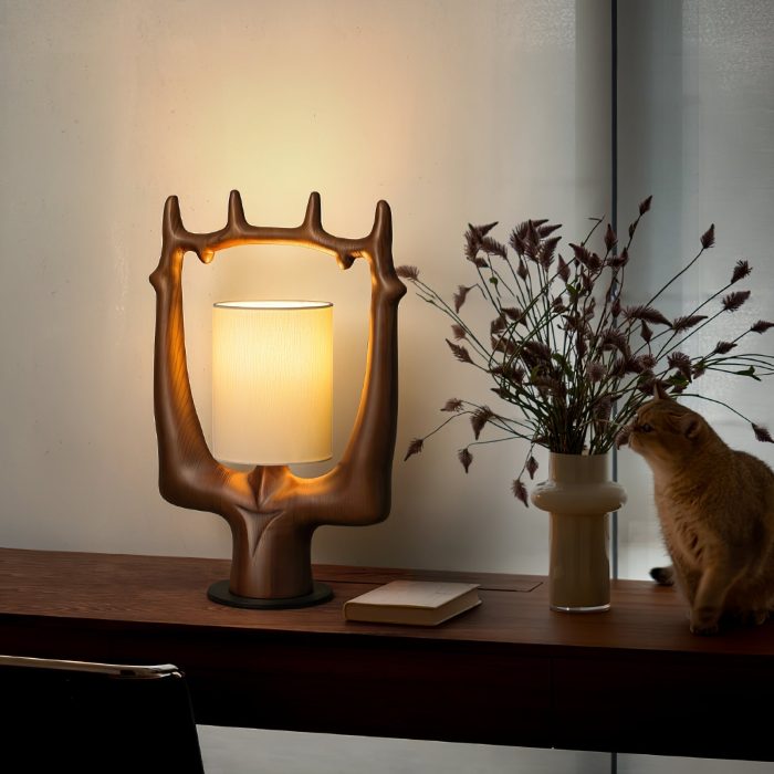 Antler Ring Table Lamp - Image 8