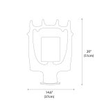 Antler Ring Table Lamp - Image 3