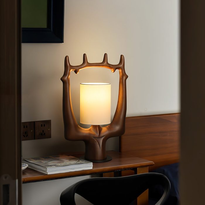 Antler Ring Table Lamp - Image 15
