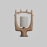 Antler Ring Table Lamp - Image 18