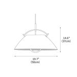 Arc Light Pendant Lamp 19.7" - Image 3