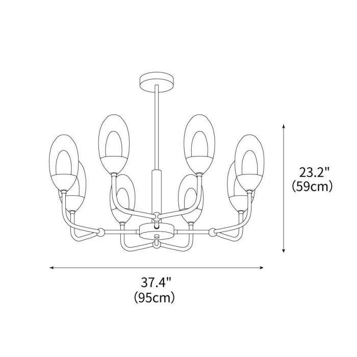 Beam Genie Chandelier - Image 4
