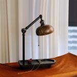 Christian Dell Table Lamp 5.1" - Image 6