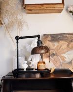 Christian Dell Table Lamp 5.1" - Image 8