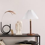 Cone Pleated Table Lamp - Image 2