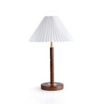 Cone Pleated Table Lamp