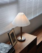 Cone Pleated Table Lamp - Image 5
