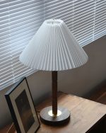 Cone Pleated Table Lamp - Image 6