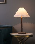 Cone Pleated Table Lamp - Image 7