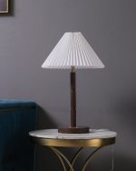 Cone Pleated Table Lamp - Image 8