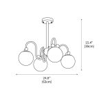 Cream Cherry Chandelier - Image 3