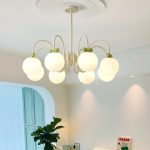 Cream Cherry Chandelier - Image 2