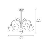 Creamy Lychee Matcha Chandelier - Image 3