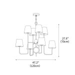 Crossbar Chandelier - Image 5