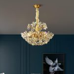 Crystal Flower Chandelier - Image 2