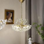 Crystal Flower Chandelier - Image 4