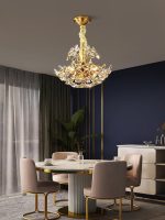 Crystal Flower Chandelier - Image 9