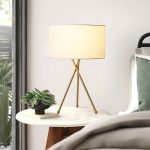 Drum Shaped Table Lamp 13.8" - Image 4