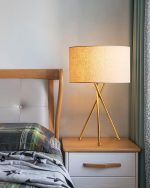 Drum Shaped Table Lamp 13.8" - Image 11