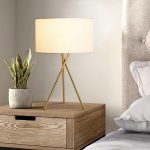 Drum Shaped Table Lamp 13.8" - Image 2