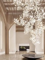 Ginkgo Leaf Cluster Chandelier - Image 11