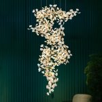Ginkgo Leaf Cluster Chandelier - Image 4