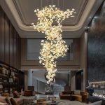 Ginkgo Leaf Cluster Chandelier - Image 2