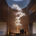 Ginkgo Leaf Cluster Chandelier - Image 6