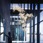 Ginkgo Leaf Cluster Chandelier - Image 5