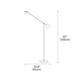 Invisible Led C4 Floor Lamp 35.8" - Image 3