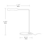 Linear Grace Table Lamp 15.7″ - Image 3