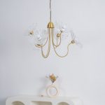 Lotus Leaf Glass Chandelier - Image 11