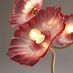 Lotus Leaf Glass Chandelier - Image 50