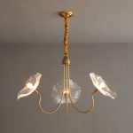 Lotus Leaf Glass Chandelier - Image 52