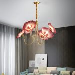 Lotus Leaf Glass Chandelier - Image 18