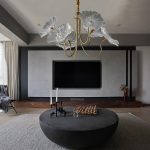 Lotus Leaf Glass Chandelier - Image 19