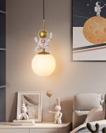 Moon Astronaut Pendant Light - Image 6