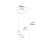 Mushroom Cluster Chandelier - Image 30