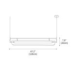 Nami Linear Chandelier - Image 3