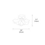 Retro Petal Ceiling Light - Image 3